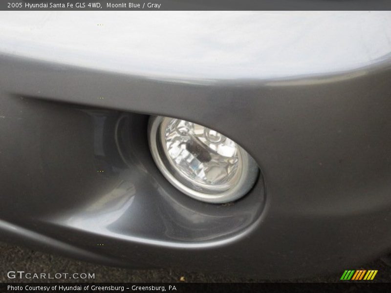 Moonlit Blue / Gray 2005 Hyundai Santa Fe GLS 4WD