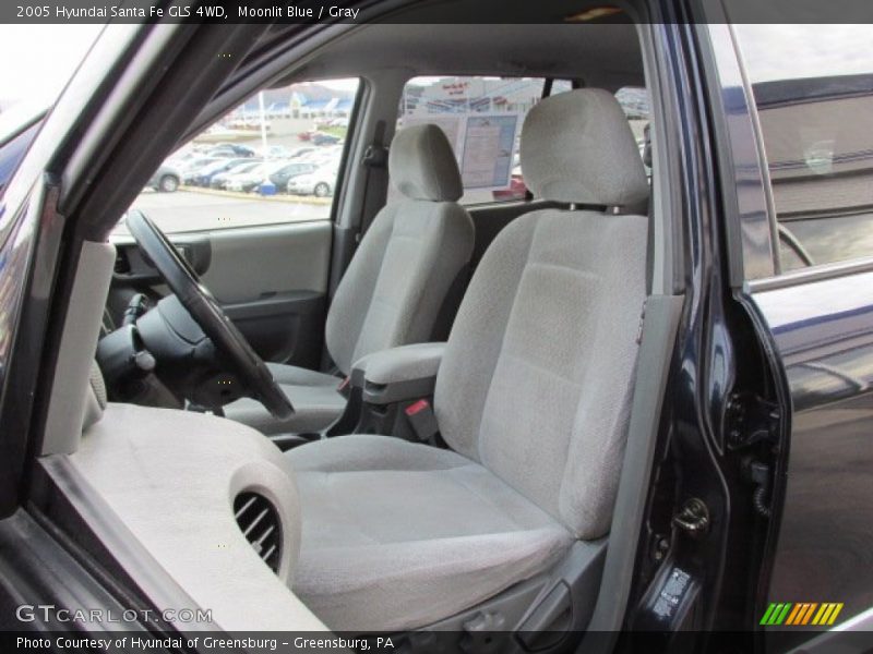 Moonlit Blue / Gray 2005 Hyundai Santa Fe GLS 4WD