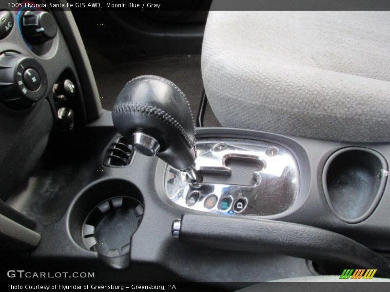 Moonlit Blue / Gray 2005 Hyundai Santa Fe GLS 4WD