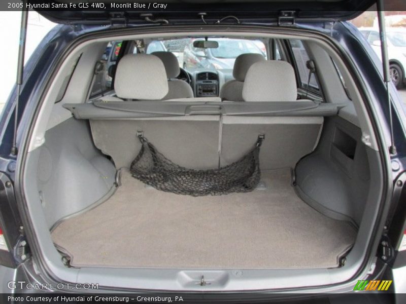 Moonlit Blue / Gray 2005 Hyundai Santa Fe GLS 4WD