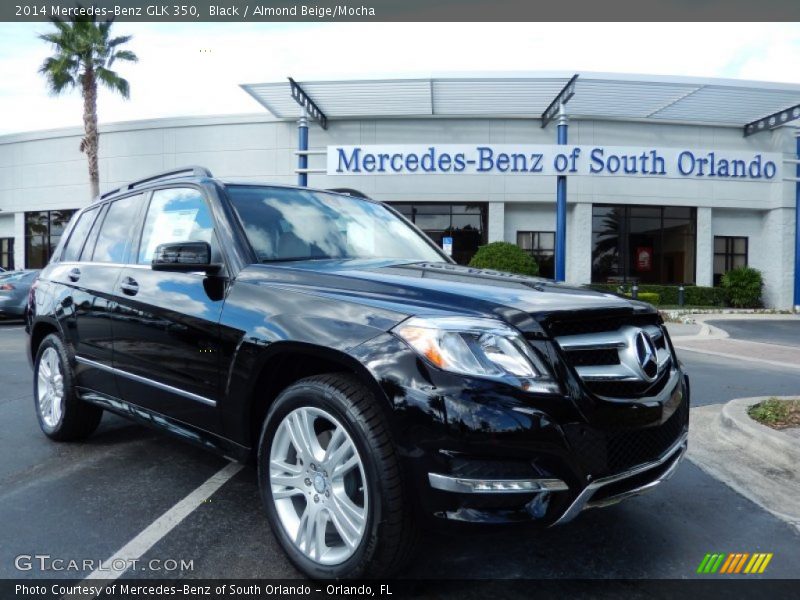 Black / Almond Beige/Mocha 2014 Mercedes-Benz GLK 350