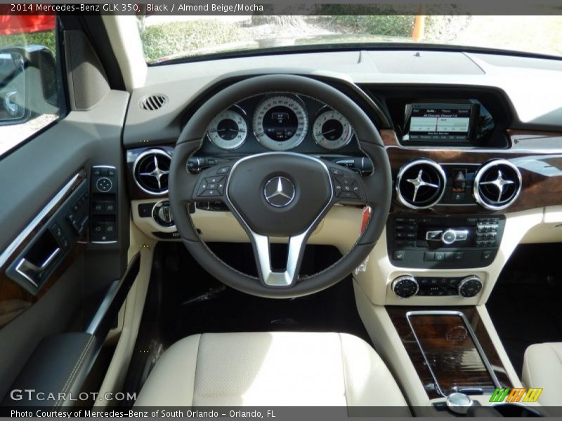 Black / Almond Beige/Mocha 2014 Mercedes-Benz GLK 350