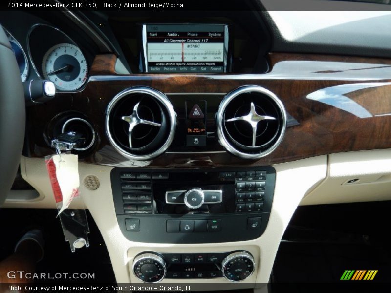 Black / Almond Beige/Mocha 2014 Mercedes-Benz GLK 350