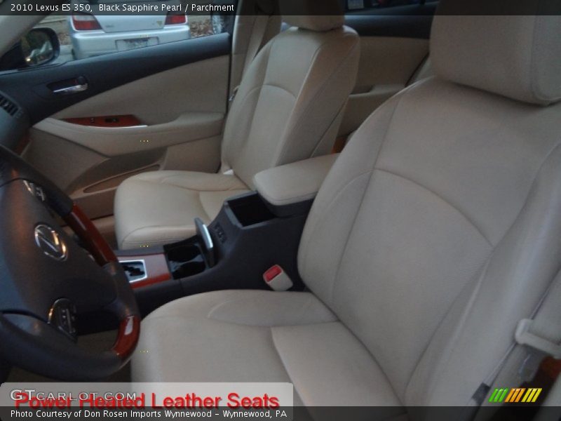 Black Sapphire Pearl / Parchment 2010 Lexus ES 350