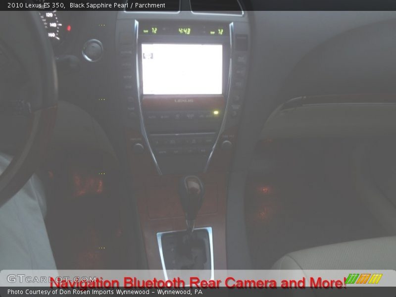 Black Sapphire Pearl / Parchment 2010 Lexus ES 350