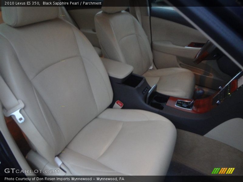 Black Sapphire Pearl / Parchment 2010 Lexus ES 350