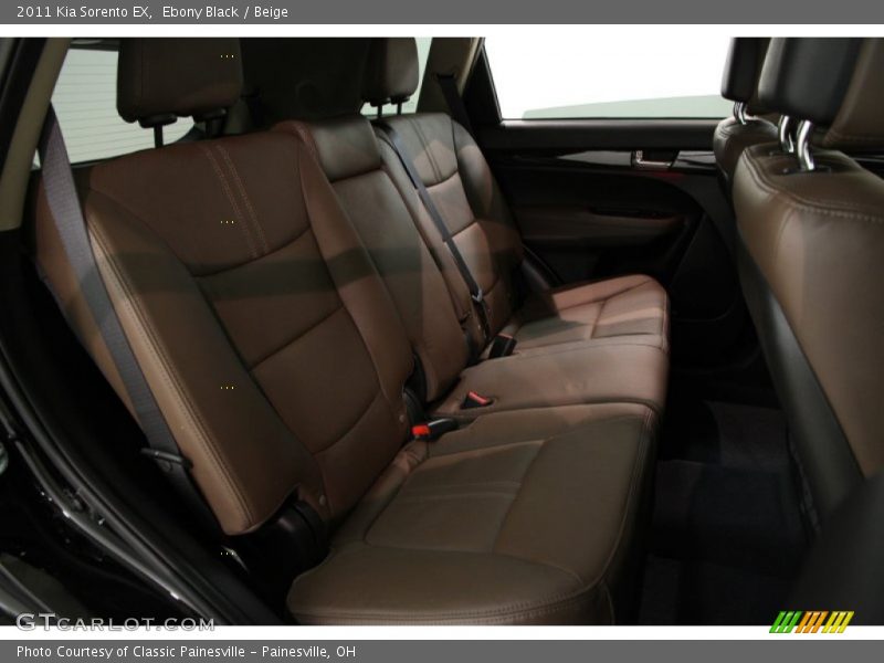 Ebony Black / Beige 2011 Kia Sorento EX