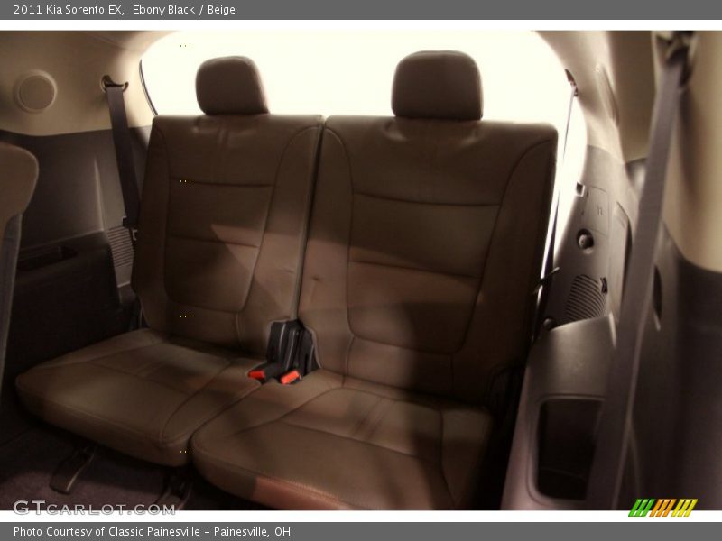 Ebony Black / Beige 2011 Kia Sorento EX