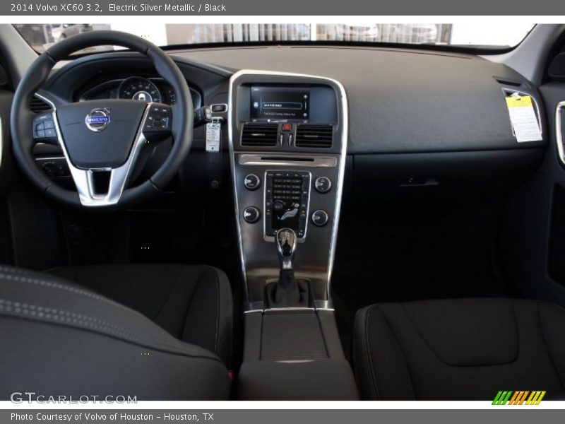 Electric Silver Metallic / Black 2014 Volvo XC60 3.2