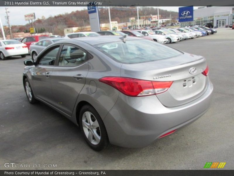 Titanium Gray Metallic / Gray 2011 Hyundai Elantra GLS