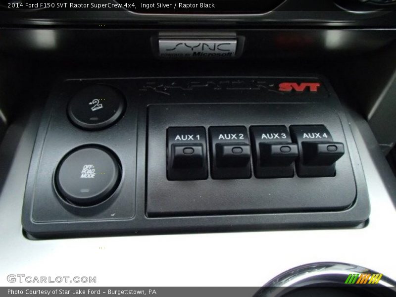 Controls of 2014 F150 SVT Raptor SuperCrew 4x4