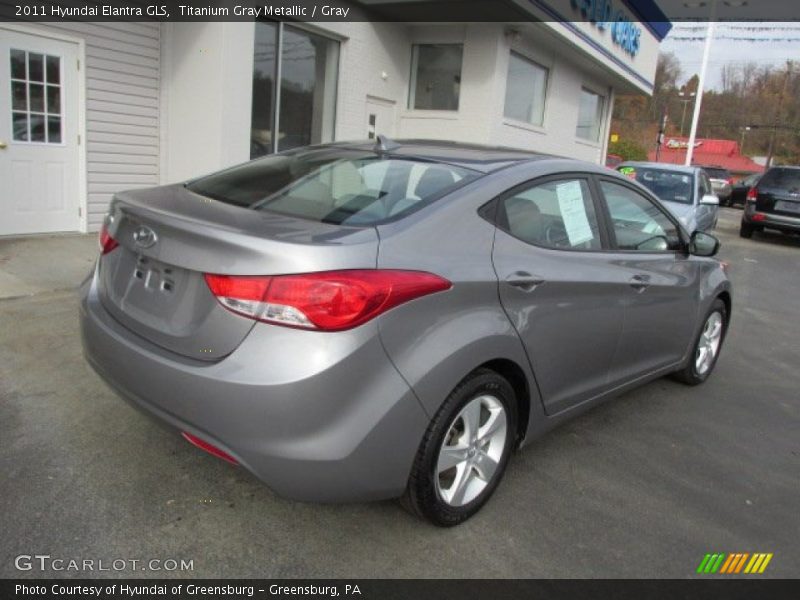 Titanium Gray Metallic / Gray 2011 Hyundai Elantra GLS