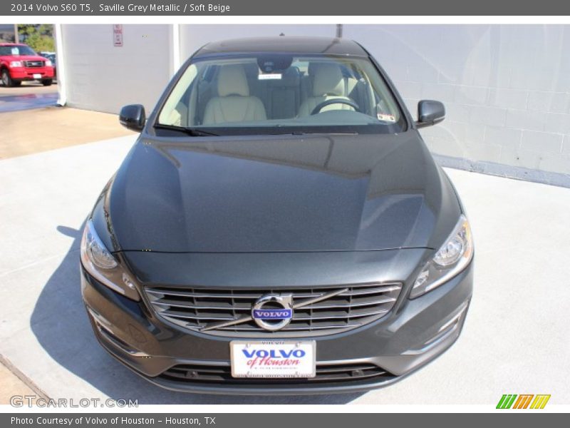 Saville Grey Metallic / Soft Beige 2014 Volvo S60 T5