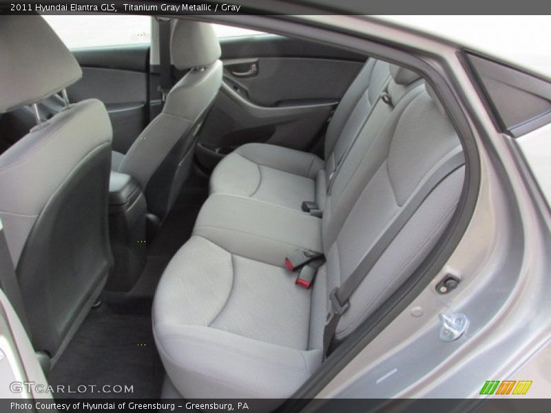 Titanium Gray Metallic / Gray 2011 Hyundai Elantra GLS