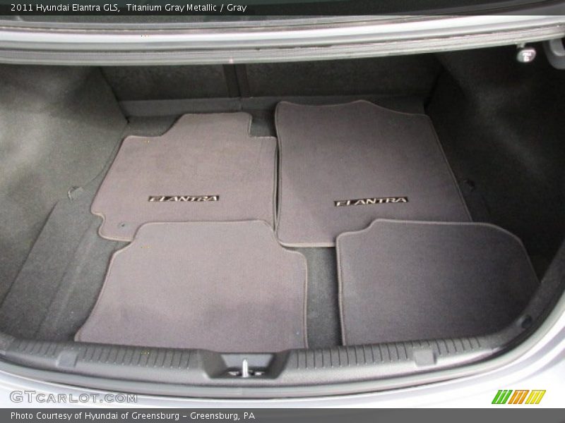 Titanium Gray Metallic / Gray 2011 Hyundai Elantra GLS