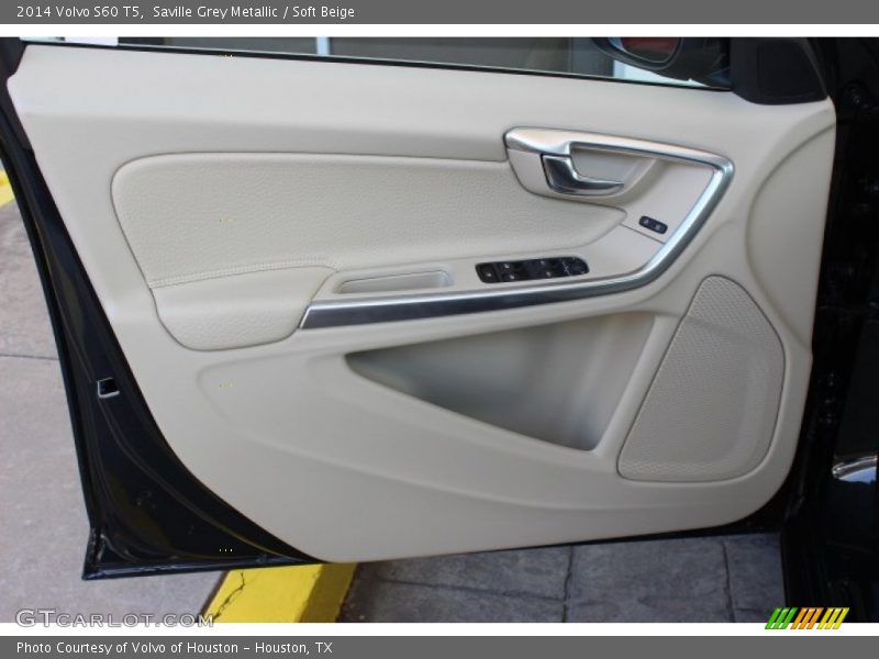 Saville Grey Metallic / Soft Beige 2014 Volvo S60 T5
