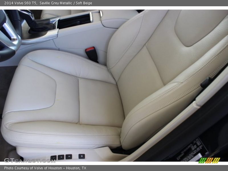 Saville Grey Metallic / Soft Beige 2014 Volvo S60 T5