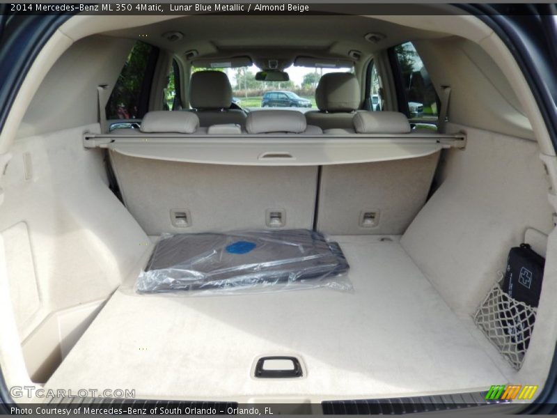 Lunar Blue Metallic / Almond Beige 2014 Mercedes-Benz ML 350 4Matic