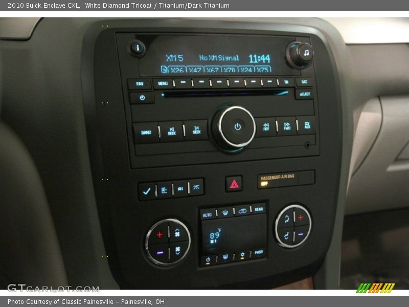 Controls of 2010 Enclave CXL