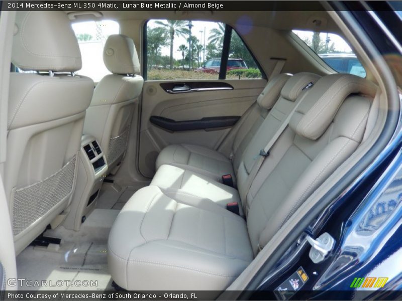 Lunar Blue Metallic / Almond Beige 2014 Mercedes-Benz ML 350 4Matic