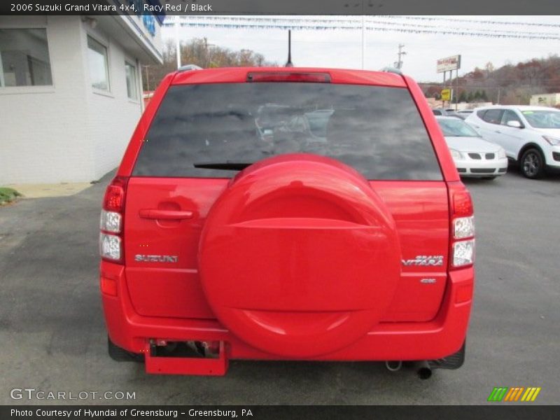 Racy Red / Black 2006 Suzuki Grand Vitara 4x4