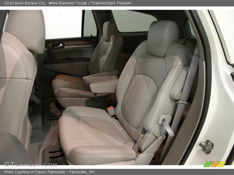 Rear Seat of 2010 Enclave CXL