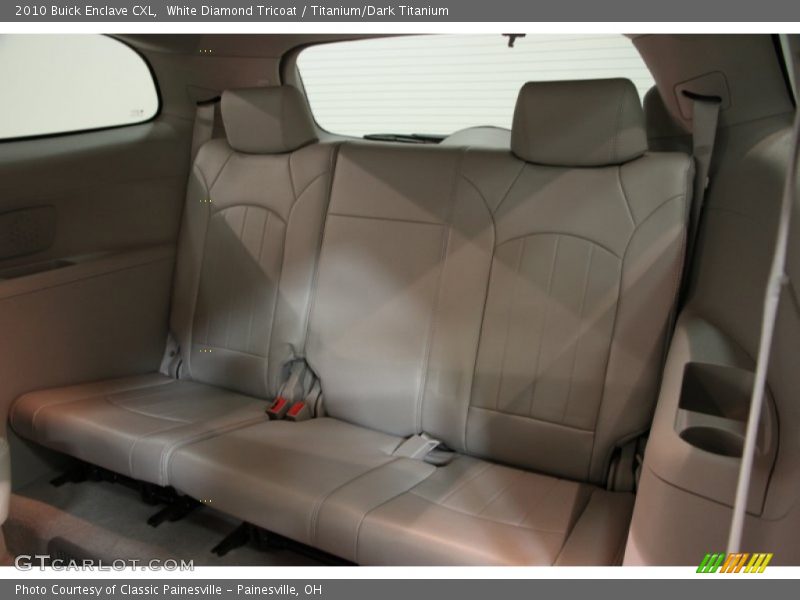 White Diamond Tricoat / Titanium/Dark Titanium 2010 Buick Enclave CXL