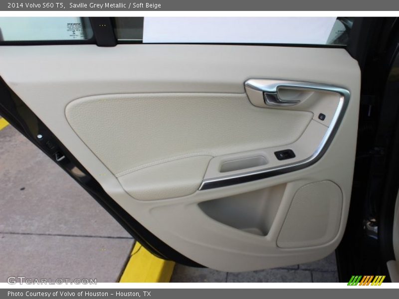 Saville Grey Metallic / Soft Beige 2014 Volvo S60 T5