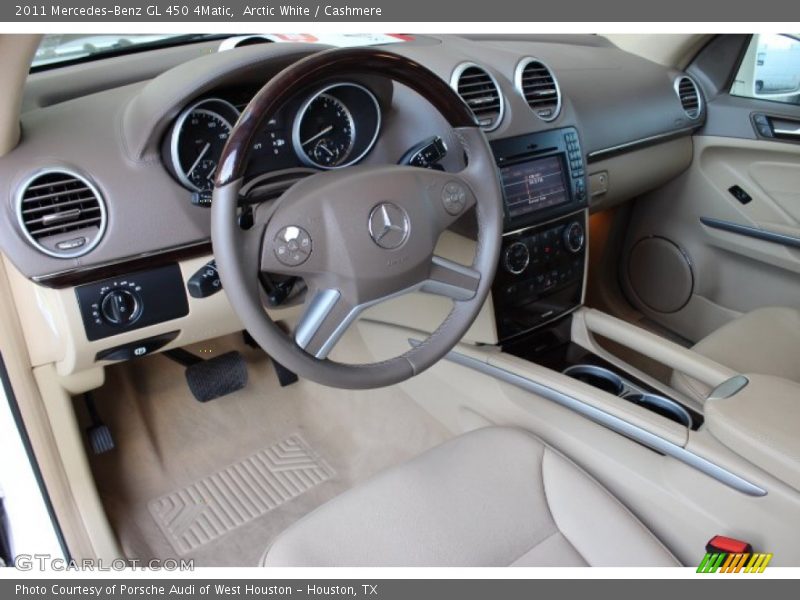 Arctic White / Cashmere 2011 Mercedes-Benz GL 450 4Matic