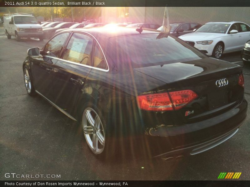 Brilliant Black / Black 2011 Audi S4 3.0 quattro Sedan