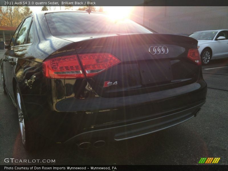 Brilliant Black / Black 2011 Audi S4 3.0 quattro Sedan