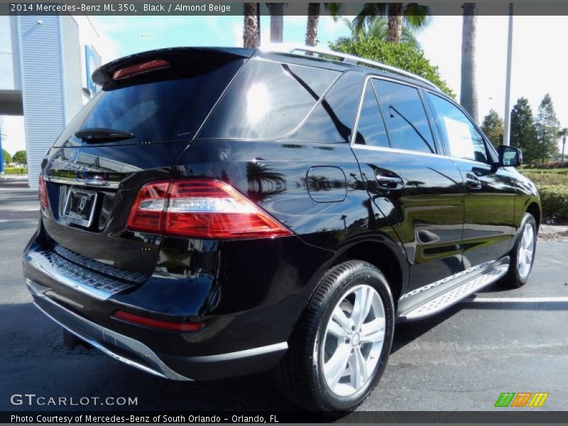 Black / Almond Beige 2014 Mercedes-Benz ML 350
