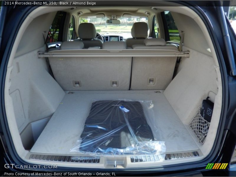 Black / Almond Beige 2014 Mercedes-Benz ML 350