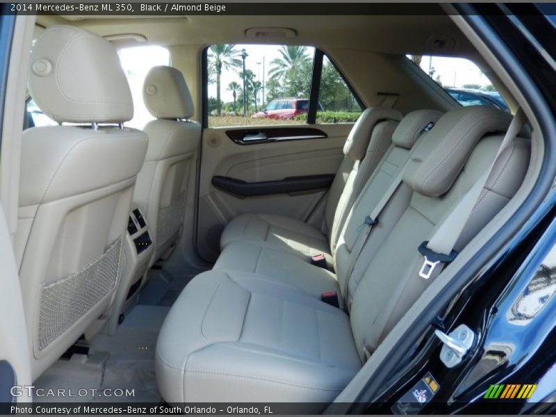 Black / Almond Beige 2014 Mercedes-Benz ML 350