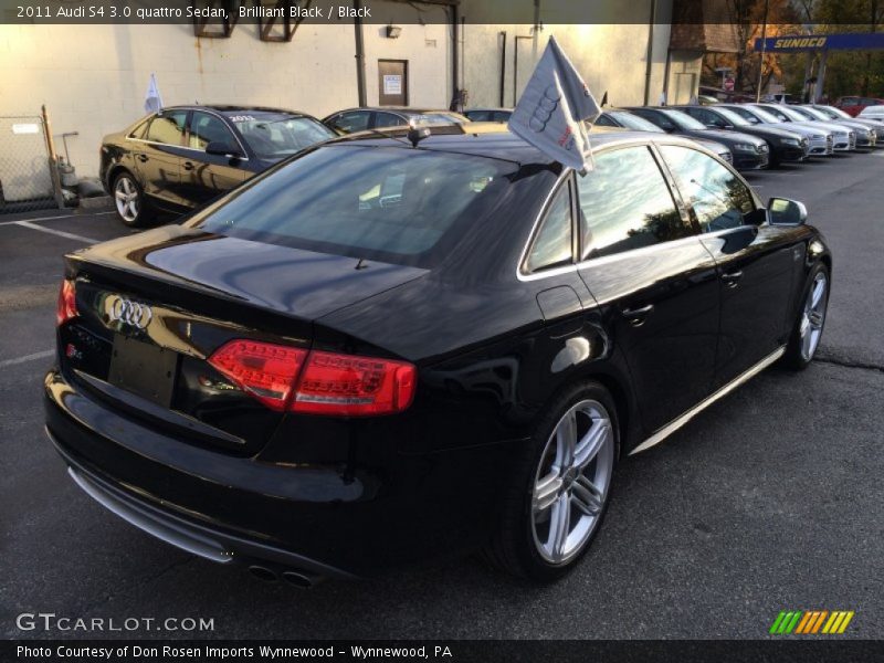 Brilliant Black / Black 2011 Audi S4 3.0 quattro Sedan