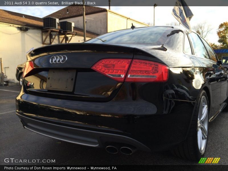 Brilliant Black / Black 2011 Audi S4 3.0 quattro Sedan