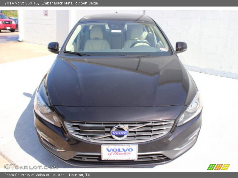 Ember Black Metallic / Soft Beige 2014 Volvo S60 T5