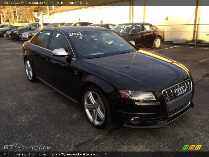 Brilliant Black / Black 2011 Audi S4 3.0 quattro Sedan
