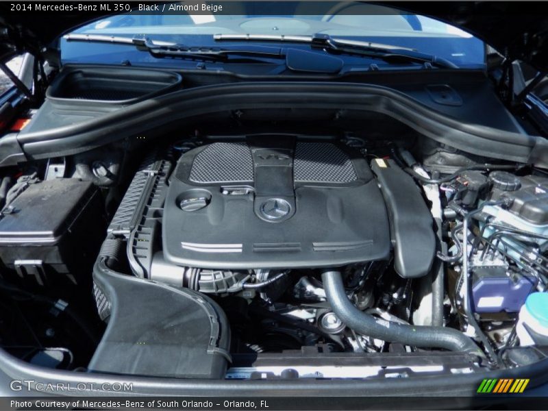 Black / Almond Beige 2014 Mercedes-Benz ML 350