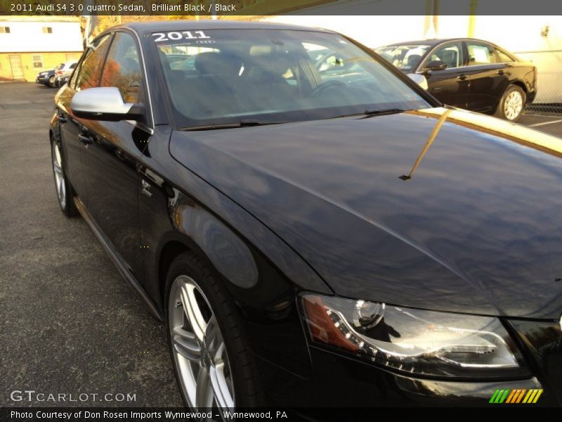 Brilliant Black / Black 2011 Audi S4 3.0 quattro Sedan