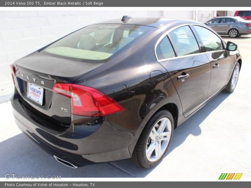 Ember Black Metallic / Soft Beige 2014 Volvo S60 T5