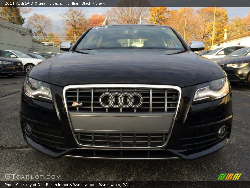 Brilliant Black / Black 2011 Audi S4 3.0 quattro Sedan