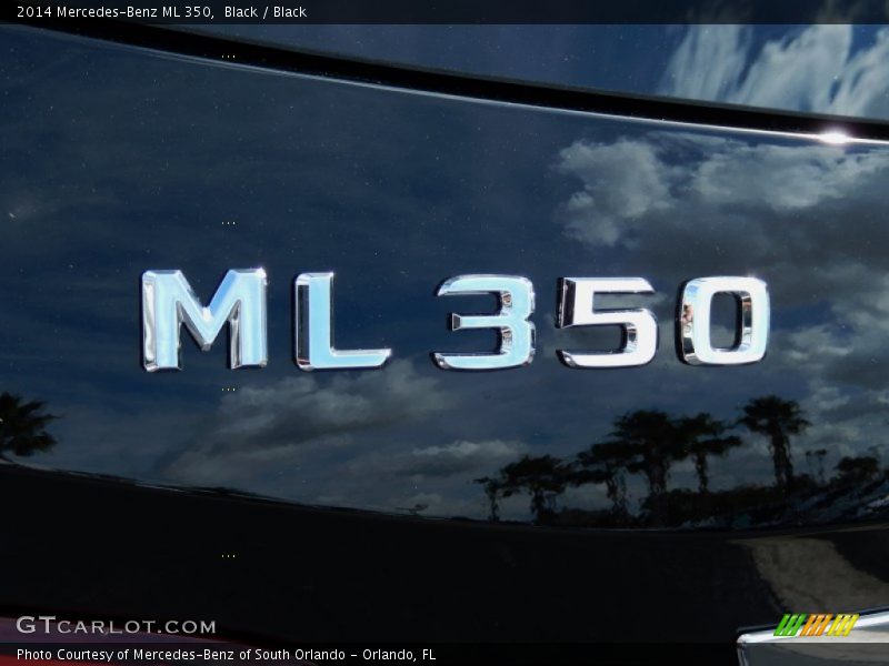 Black / Black 2014 Mercedes-Benz ML 350