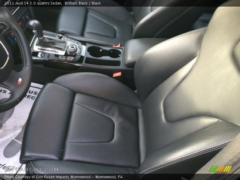 Brilliant Black / Black 2011 Audi S4 3.0 quattro Sedan