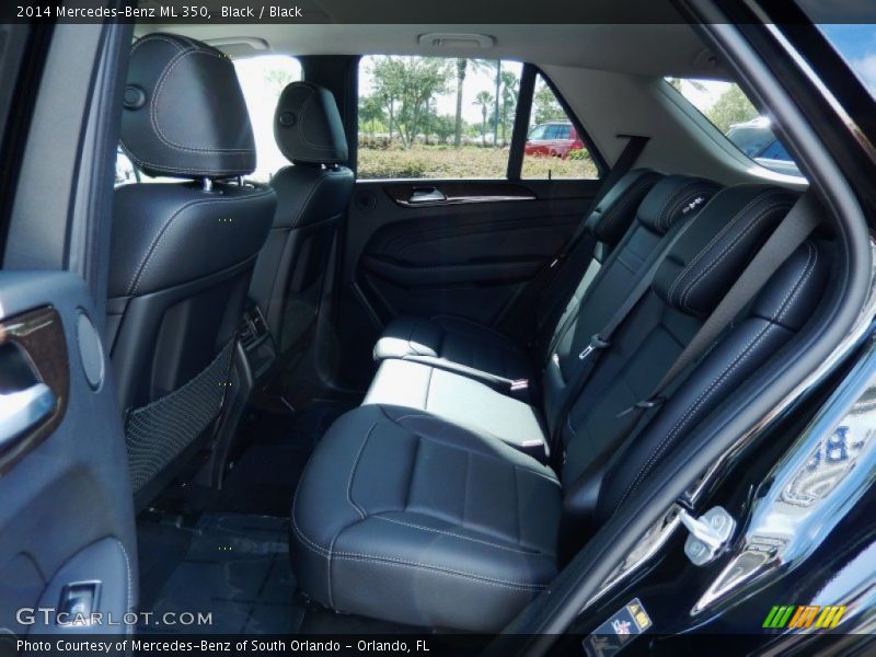 Black / Black 2014 Mercedes-Benz ML 350