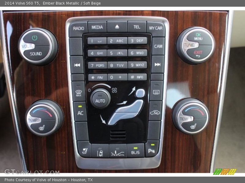 Ember Black Metallic / Soft Beige 2014 Volvo S60 T5