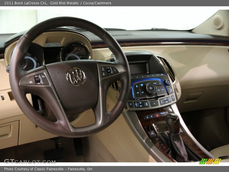 Gold Mist Metallic / Cocoa/Cashmere 2011 Buick LaCrosse CXL