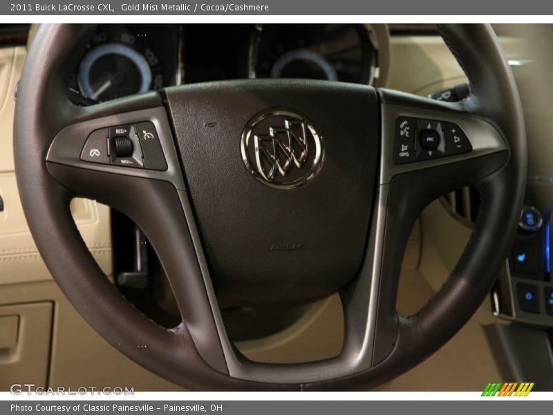 Gold Mist Metallic / Cocoa/Cashmere 2011 Buick LaCrosse CXL
