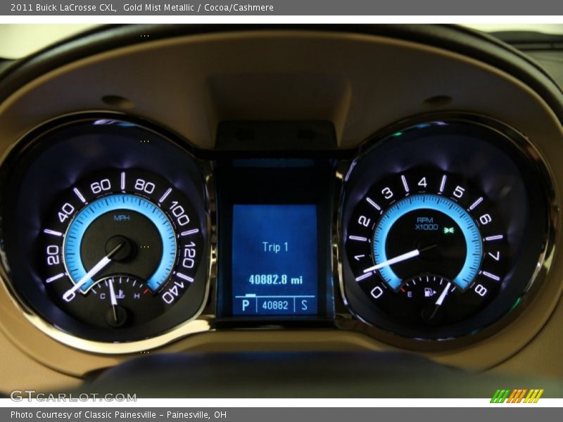  2011 LaCrosse CXL CXL Gauges
