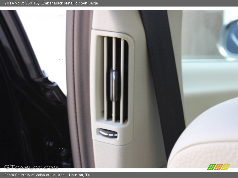 Ember Black Metallic / Soft Beige 2014 Volvo S60 T5
